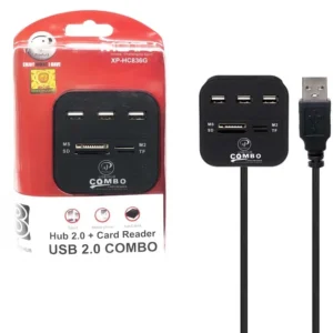 هاب و رم ریدر کومبو 3 پورت ایکس پی مدل XP-HC8365G