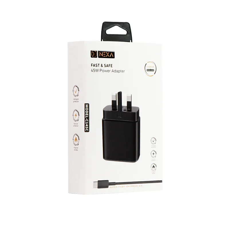 شارژر 45W نکسا 3 پین مدل NEXA-C145C