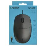 ماوس سیمی رپو RAPOO N100C TYPE-C - Image 2
